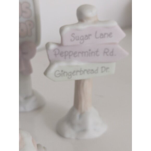 Vintage Precious Moments Lot of 5 Signs & Accessories (details in description) - Picture 7 of 13